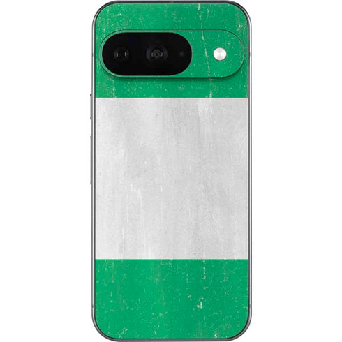 Nigeria Flag Distressed Google Pixel 9 Skin
